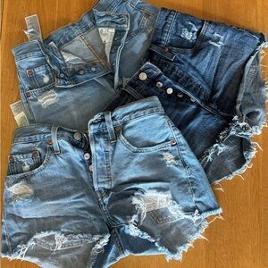 Levi shorts bundle